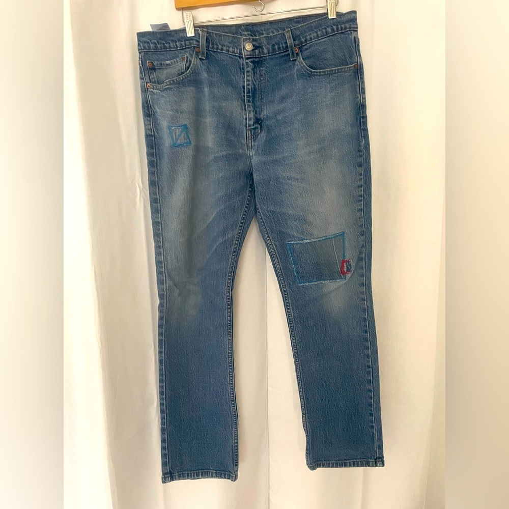 Levi's Classic Blue Straight Jeans men’s 40x32